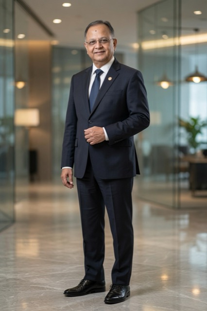 Salman Ahmad Siddiqui, formal portrait